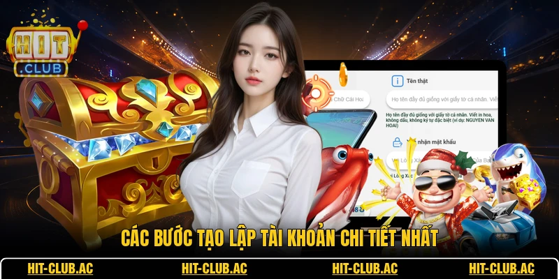 Các bước tạo lập tài khoản chi tiết nhất