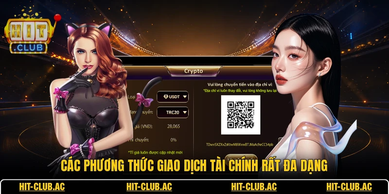 Các phương thức giao dịch tài chính rất đa dạng