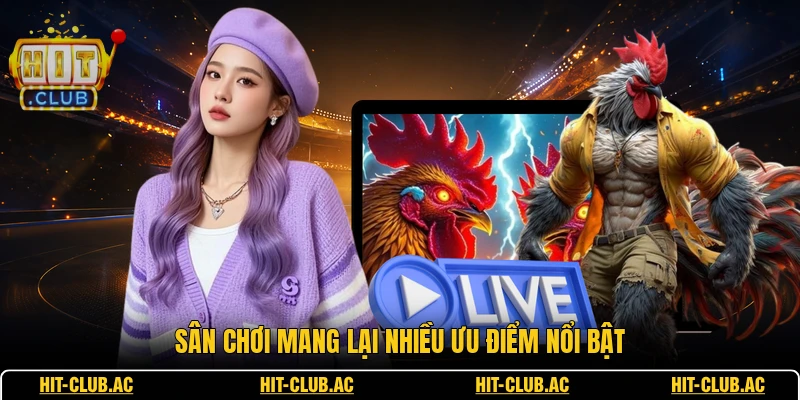 Sân chơi mang lại nhiều ưu điểm nổi bật