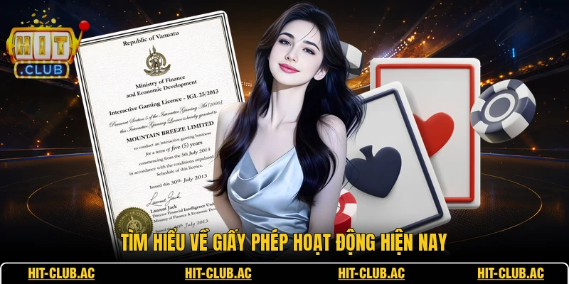 Tìm hiểu về giấy phép hoạt động hiện nay